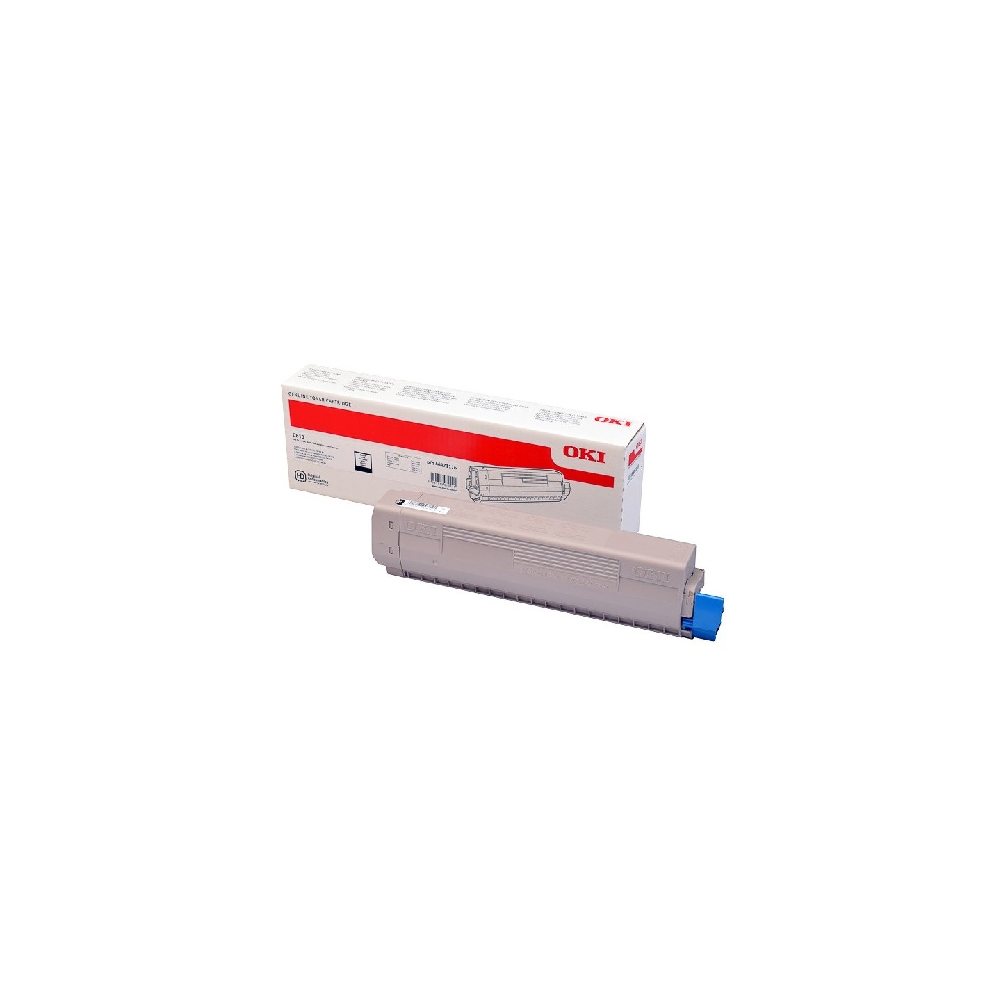 Cartouche toner Oki Original - Noir - 5000 Pages pour C813n - C813dn