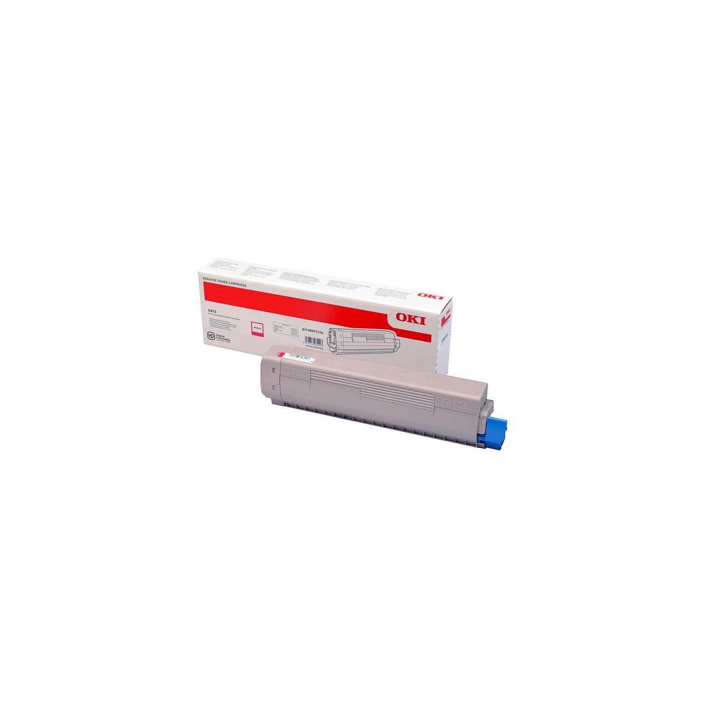 Cartouche toner Oki Original - Magenta - 5000 Pages pour C813n - C813dn