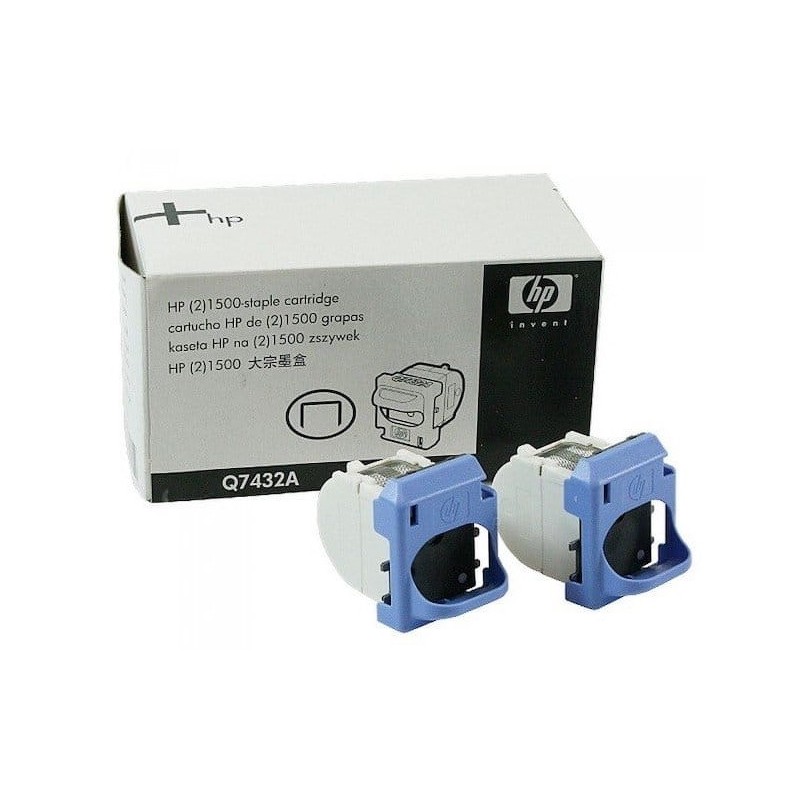 Cartouche de recharge d'agrafes HP pour LaserJet 3390 / M3035 (2 x 1 500 Agrafes)