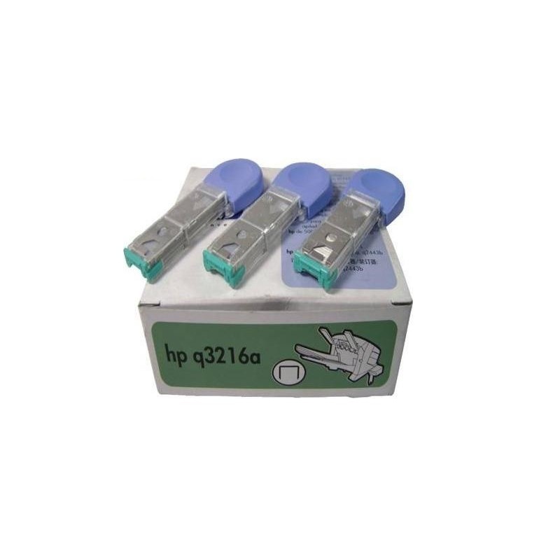 Recharge d'agrafes HP (3*1000 unités), Toner Express : achat en ligne de Recharge d'agrafes HP (3*1000 unités) pour imprimante