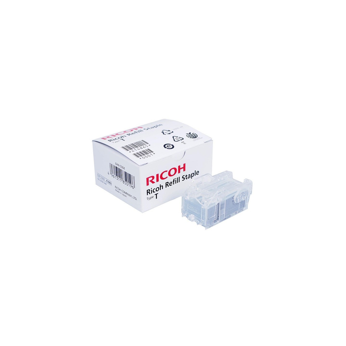 Pack 2 Recharges de 5 000 agrafes Ricoh pour MP C2030... (Type T) soit 10 000 agrafes.