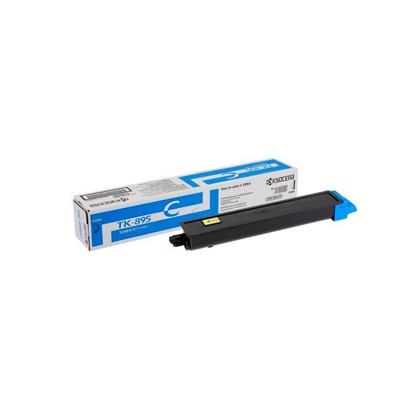 Toner cyan Kyocera Mita FSC8020MFP / FSC8025 ...(TK-895C)