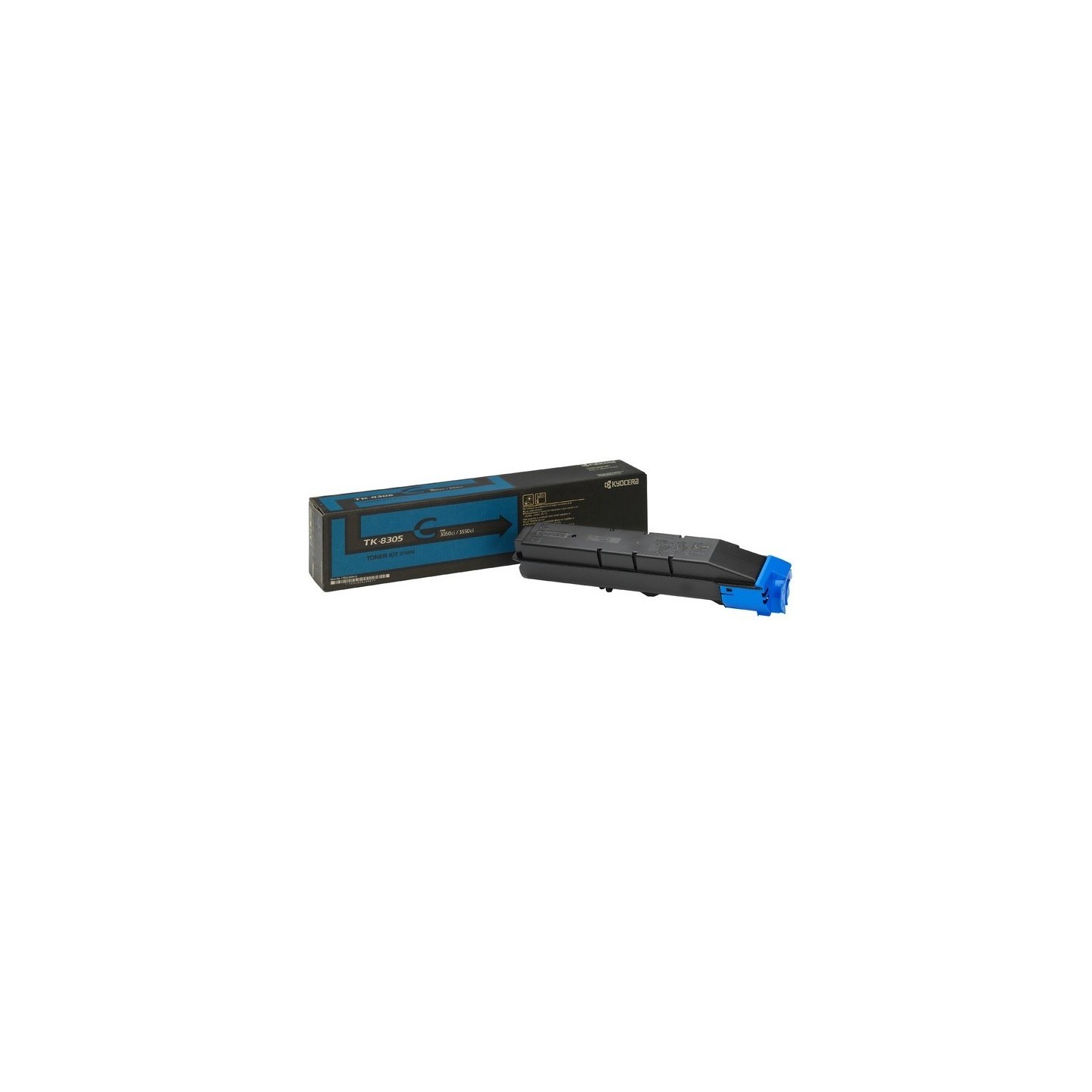 Toner cyan Kyocera Mita pour TaskAlfa 3050ci /  ...(TK-8305C), Toner Express : achat en ligne de Toner cyan Kyocera Mita pour Ta