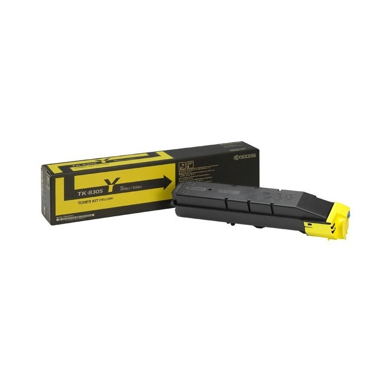 Toner jaune Kyocera Mita pour TaskAlfa 3050ci / ...(TK-8305Y)