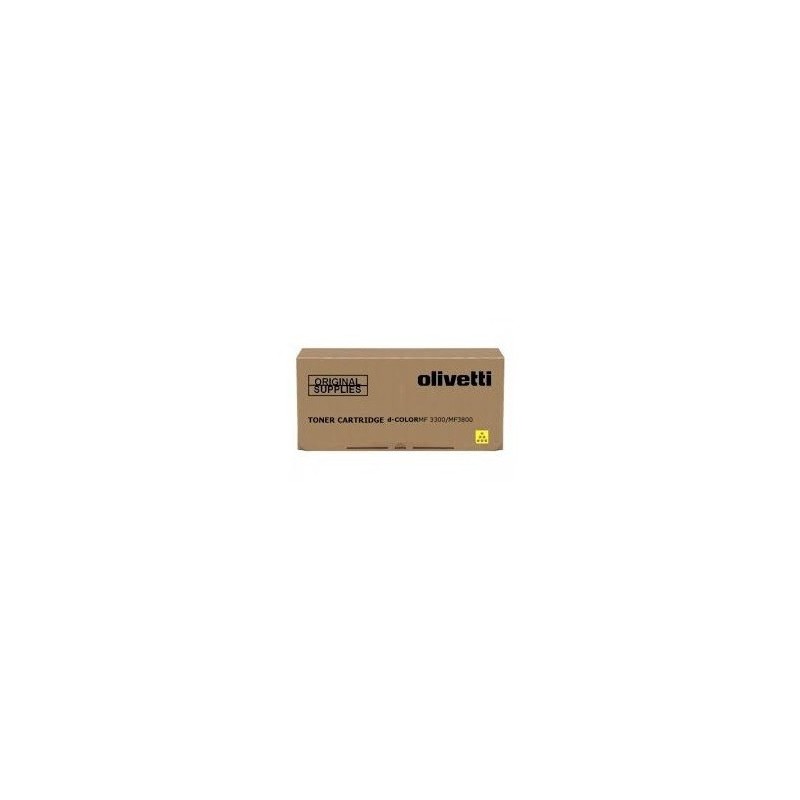 Toner Jaune Original Olivetti pour D-Color MF3300,MF3800