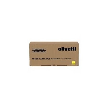 Toner Jaune Original Olivetti pour D-Color MF3300,MF3800