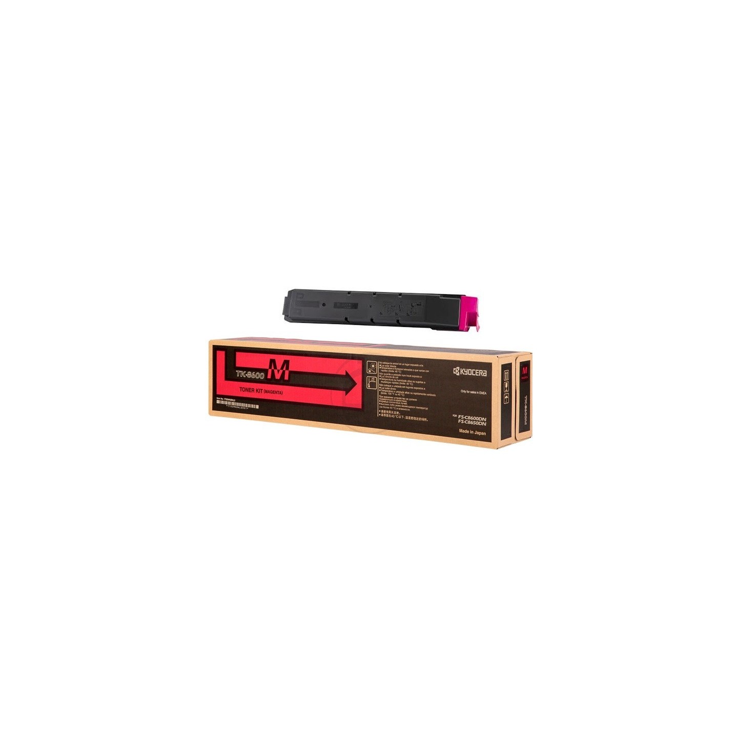 Toner magenta Kyocera pour FS-C8600dn / FS-C8650dn ... (TK-8600M)