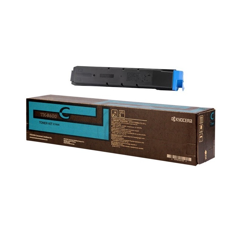 Toner cyan Kyocera pour FS-C8600dn / FS-C8650dn ... (TK-8600C)