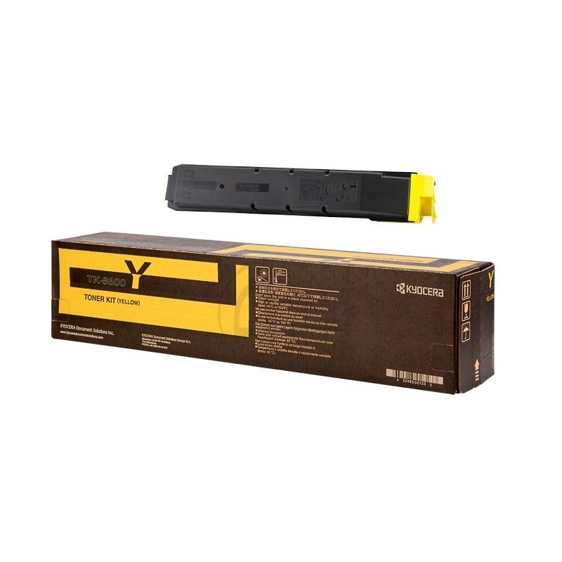 Toner jaune Kyocera pour FS-C8600dn / FS-C8650dn ... (TK-8600Y)