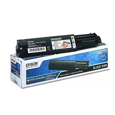 Toner Laser Epson noir pour imprimante C1100, Toner Express : achat en ligne de Toner Laser Epson noir pour imprimante C1100 pou