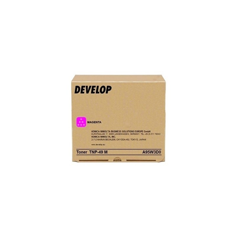 Cartouche toner Magenta Develop pour Ineo +3351 +3851 (TNP49M)