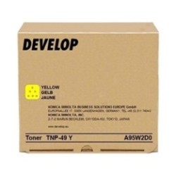 Cartouche toner Jaune Develop pour Ineo +3351 +3851 (TNP49Y)