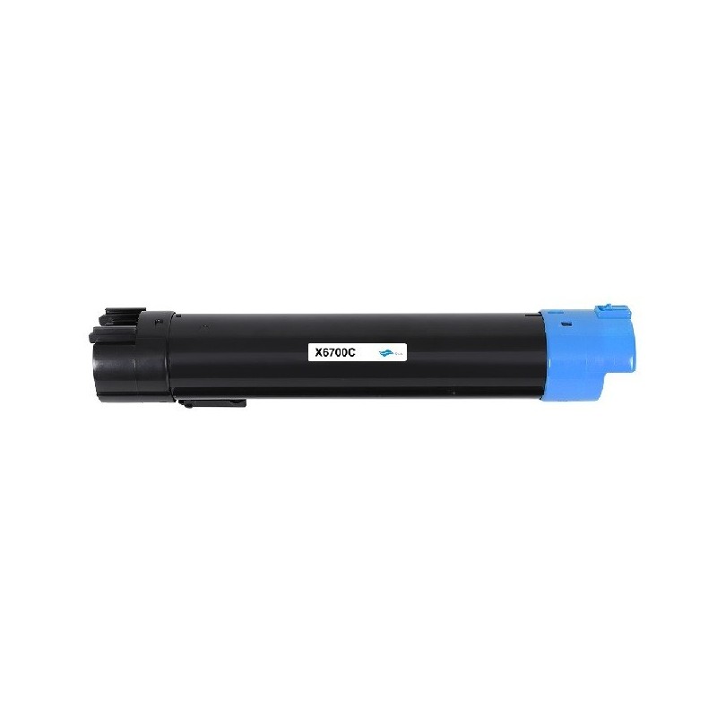 Toner cyan générique haute capacité pour Xerox Phaser 6700