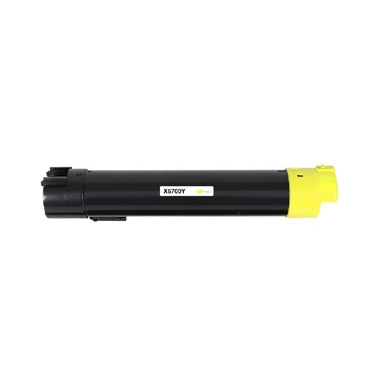 Toner jaune générique haute capacité pour Xerox Phaser 6700
