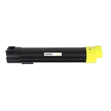Toner jaune générique haute capacité pour Xerox Phaser 6700