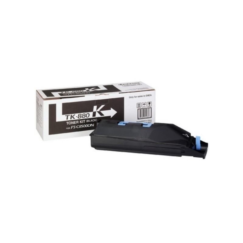 Toner noir Kyocera Mita pour FSC-8500DN  (TK-880)