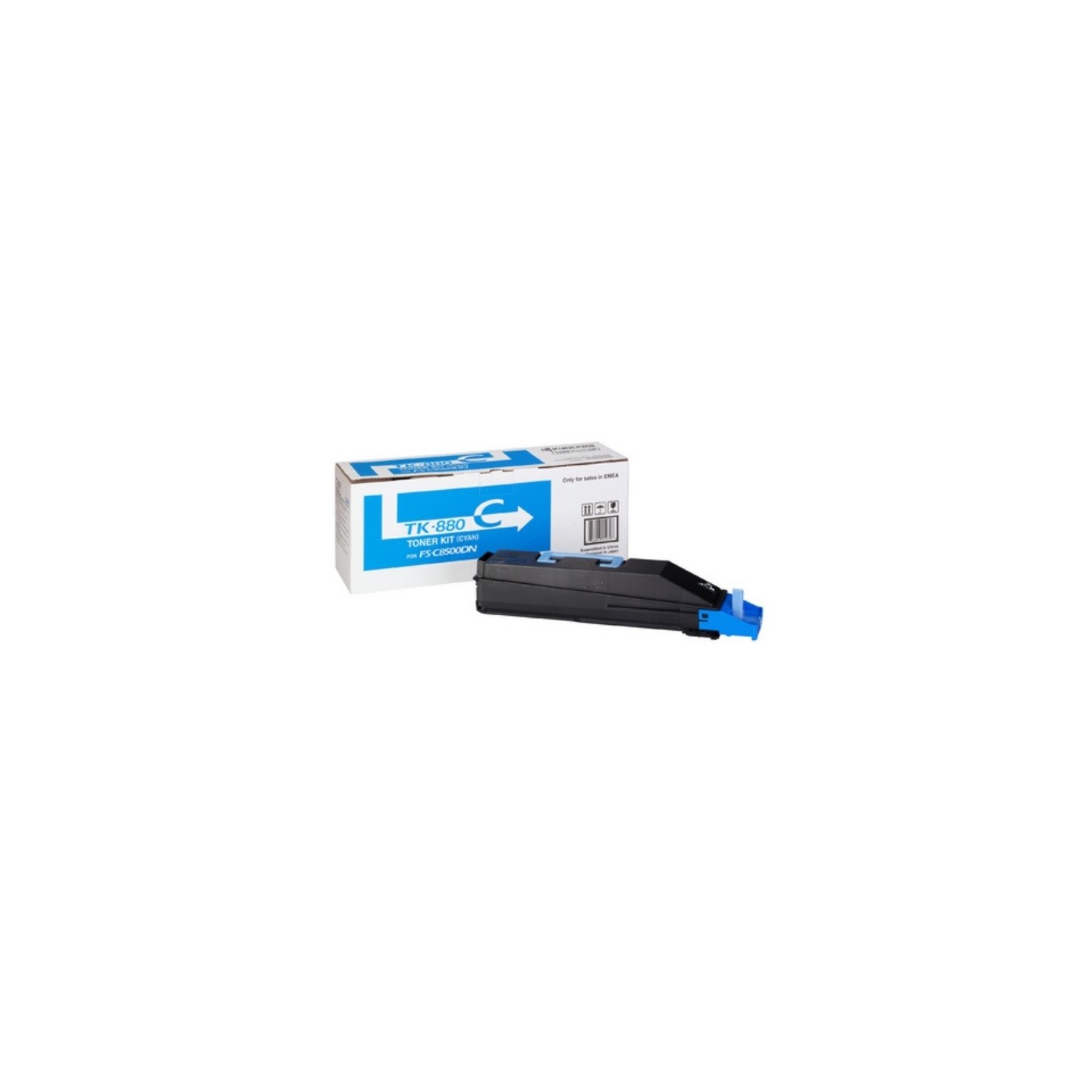 Toner cyan Kyocera Mita pour FSC-8500DN  (TK-880)