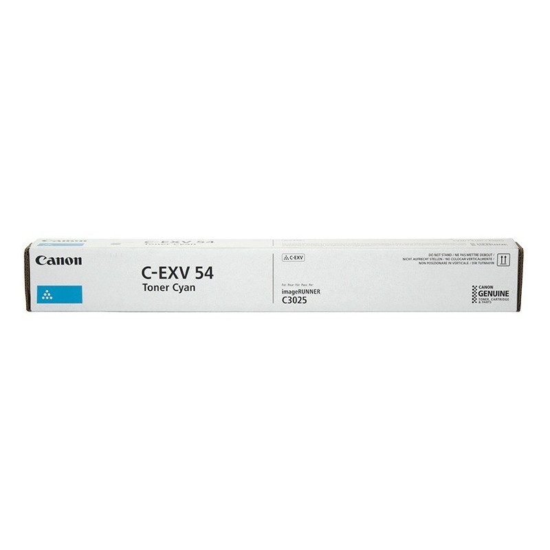 Cartouche Toner Cyan Canon pour imageRunner C3025....  (C-EXV54)
