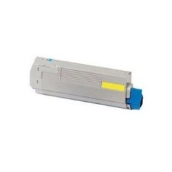 Toner Jaune Générique pour Oki MC 760 / MC 770
