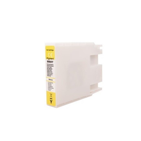 Cartouche Jaune XL Haute Capacité pour Epson WorkForce pro WF 6590 / WF 6090 (T9084)