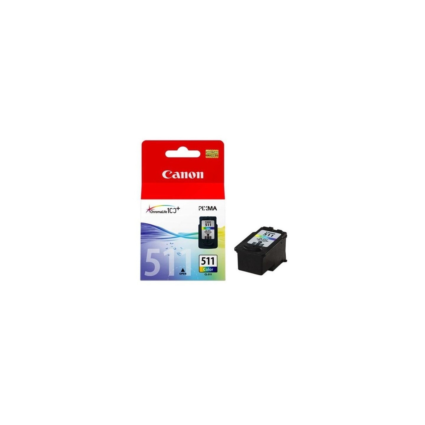 Cartouche couleur Canon CL-511 pour Pixma MP 240 / MP480 / MP260, Toner Express : achat en ligne de Cartouche couleur Canon CL-5