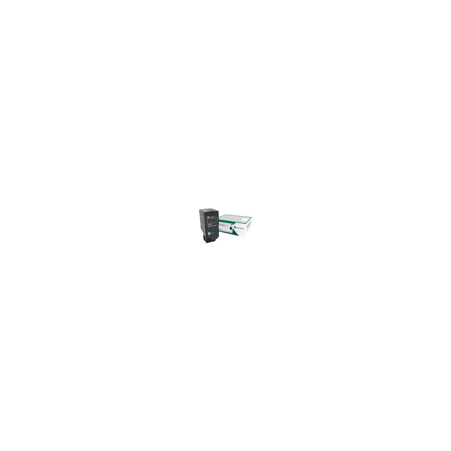 Cartouche de toner Haute capacité Cyan LEXMARK pour CS720, CS725 (12 000 pages)