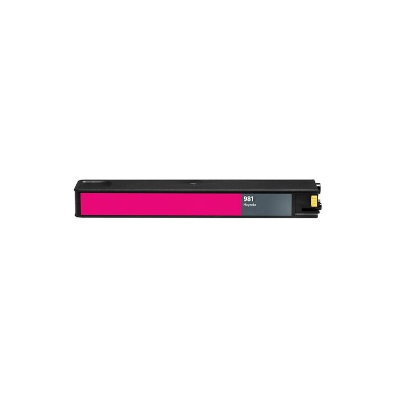 Cartouche jet d'encre générique Magenta Haute Capacité pour HP PageWide Enterprise 556 dn / xh ... (N°981X)