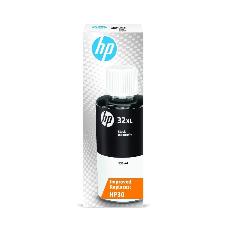 Bouteille d'encre Noir HP pour Smart TANK 555, ... (N°32XL)