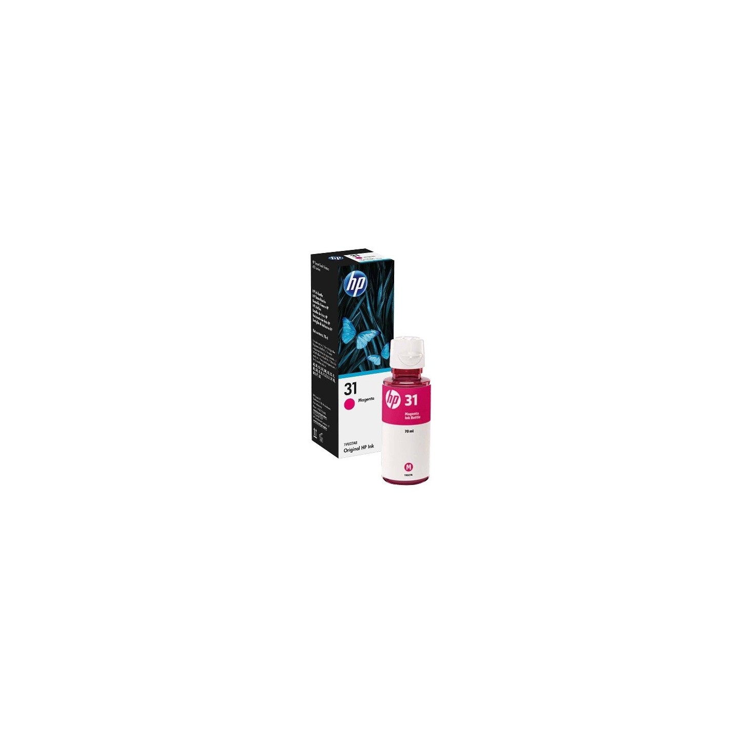 Bouteille d'encre Magenta HP pour Smart TANK 555, ... (N°31)