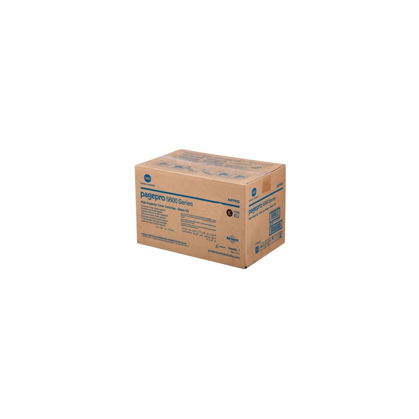Toner Noir Haute capacité Konica Minolta pour PagePro 5650EN (19 000 pages)