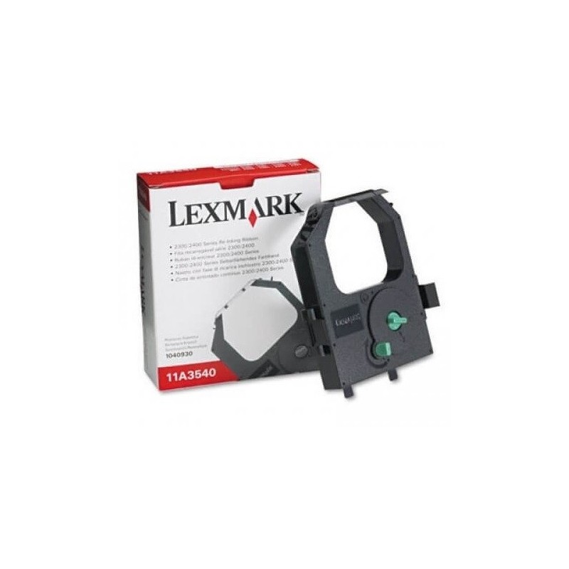 Ruban ré-encreurLexmark 11A3540 noir (4 millions caract), Toner Express : achat en ligne de Ruban thermique Lexmark 11A3540 noir