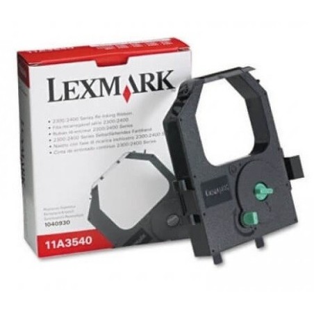 Ruban ré-encreurLexmark 11A3540 noir (4 millions caract), Toner Express : achat en ligne de Ruban thermique Lexmark 11A3540 noir
