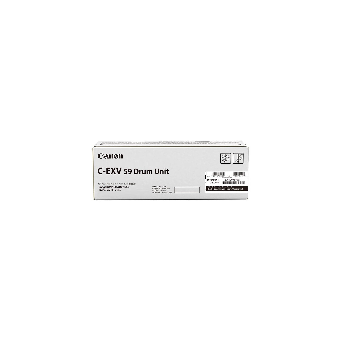 Unité Tambour Canon pour imageRunner IR2625i/IR2630i/IR2645i (C-EXV59)