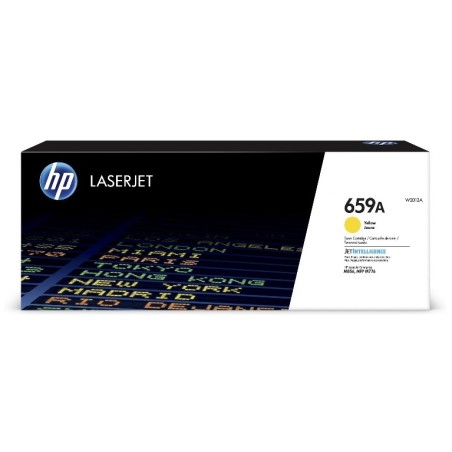 Toner Jaune HP pour Color Laserjet enterprise M856dn, M776dn... (659A)