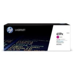Toner Magenta Haute capacité HP pour Color Laserjet enterprise M856dn, M776dn... (659X)