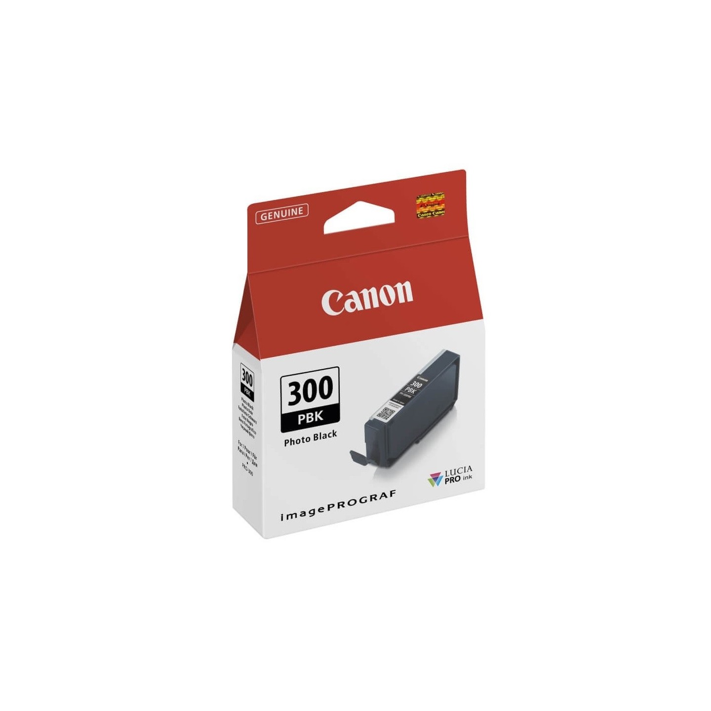 Cartouche Jet d'encre Noir Photo CANON pour Imprimante imagePROGRAF PRO-300 (PFI300PBK)