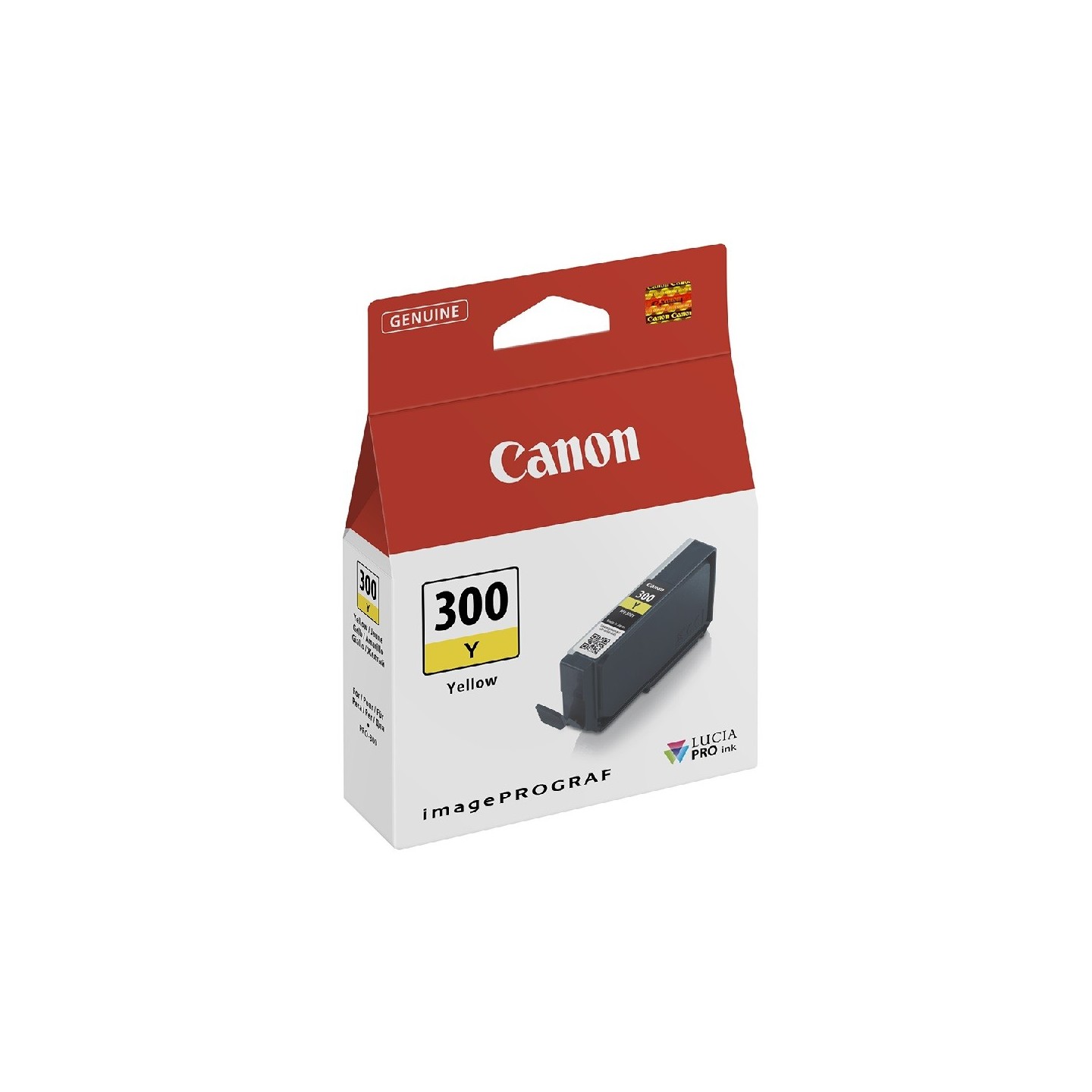 Cartouche Jet d'encre Jaune CANON pour Imprimante imagePROGRAF PRO-300 (PFI300Y)