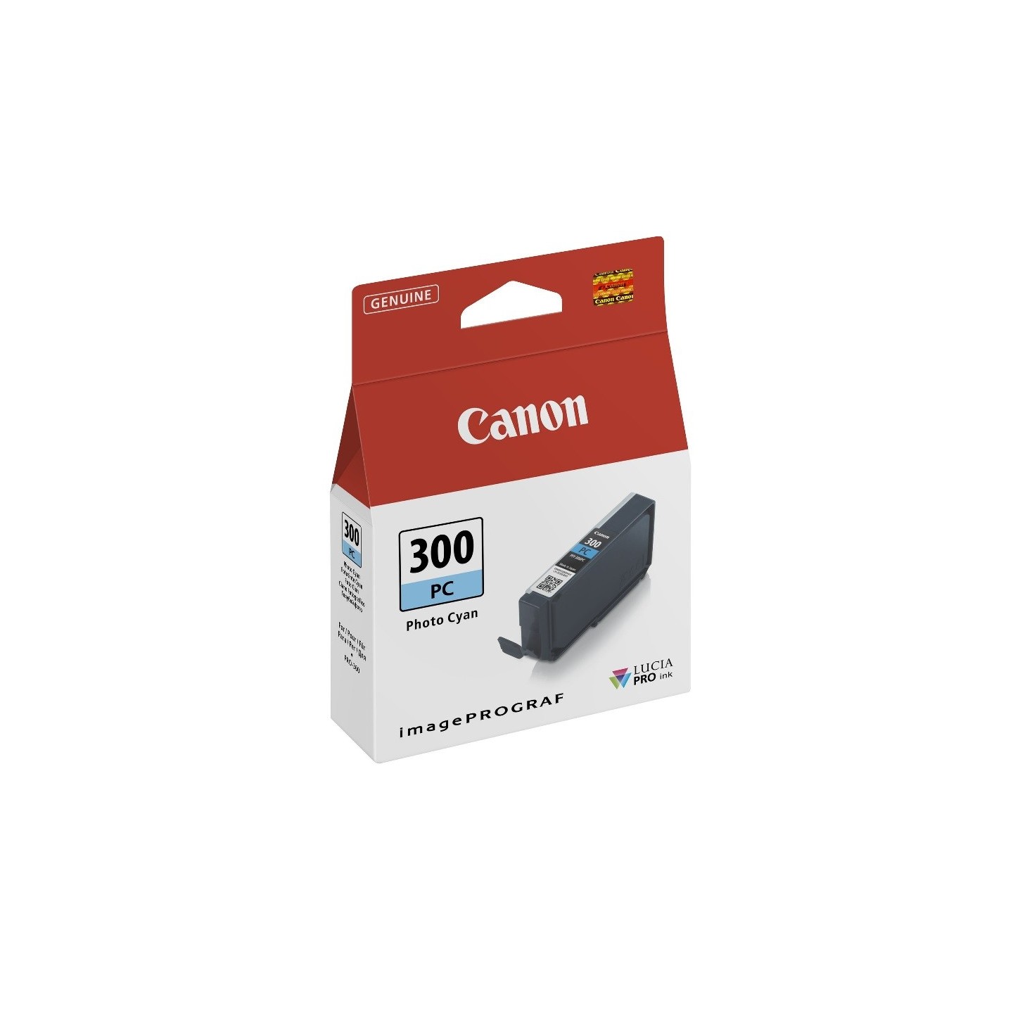 Cartouche Jet d'encre Photo Cyan CANON pour Imprimante imagePROGRAF PRO-300 (PFI300PC)