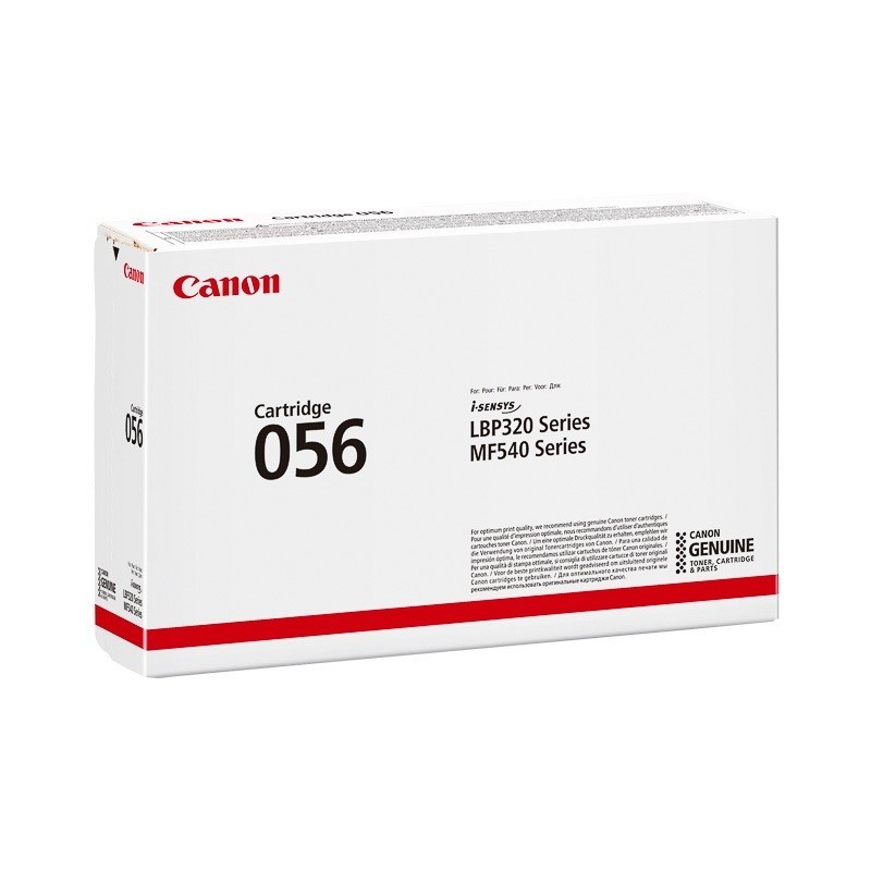 Cartouche Toner Noir Haute capacité CANON pour I-Sensys LBP325x, MF542x ... (056)
