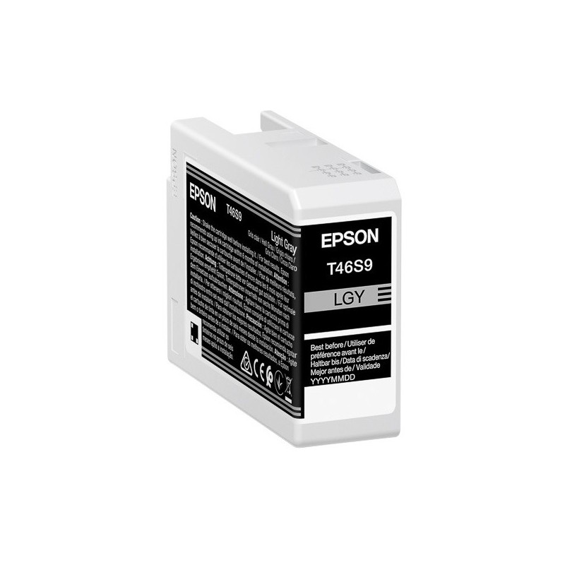 Cartouche d'encre EPSON Singlepack Light Gray T46S9 pour Epson SureColor SC-P700 