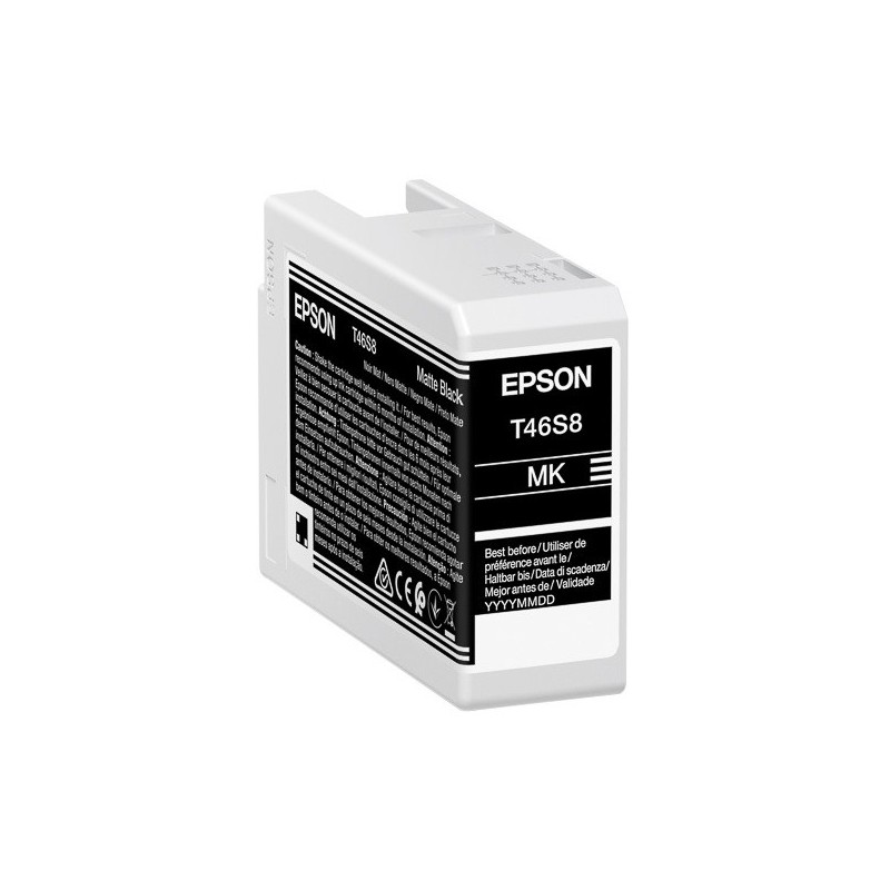 Cartouche d'encre EPSON Singlepack Matte Black T46S8 pour Epson SureColor SC-P700 