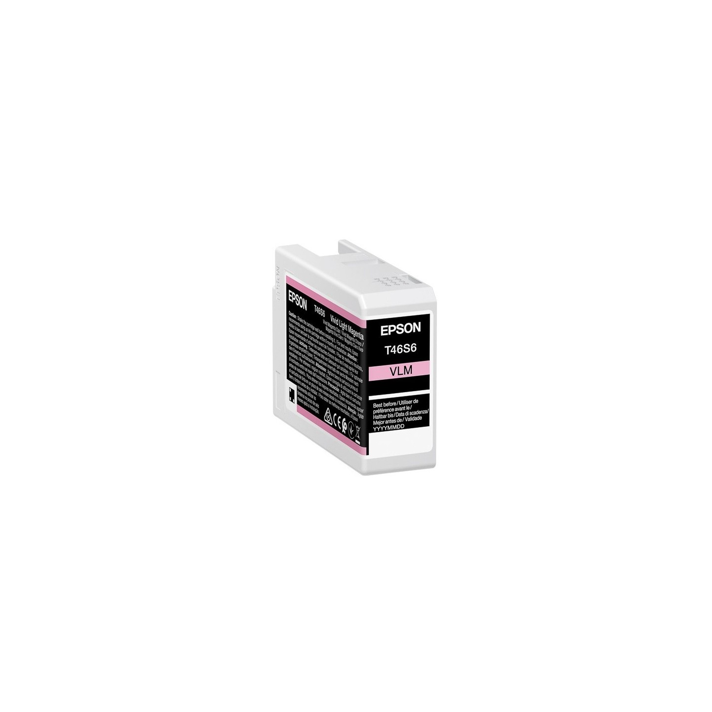Cartouche d'encre EPSON Singlepack Vivid Light Magenta T46S6 UltraChrome Pro 10 ink 26ml 