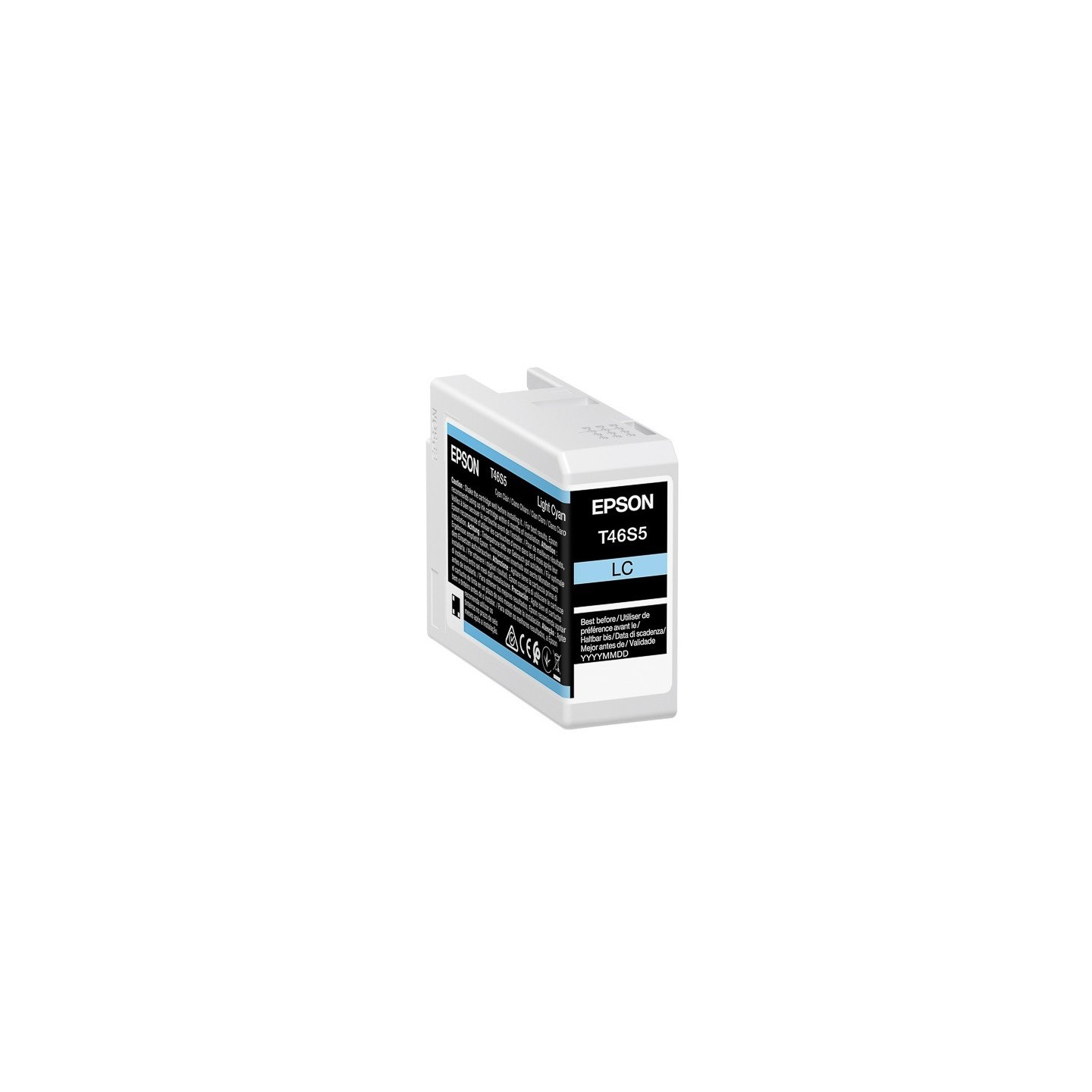 Cartouche d'encre EPSON Singlepack Light Cyan T46S5 pour Epson SureColor SC-P700 