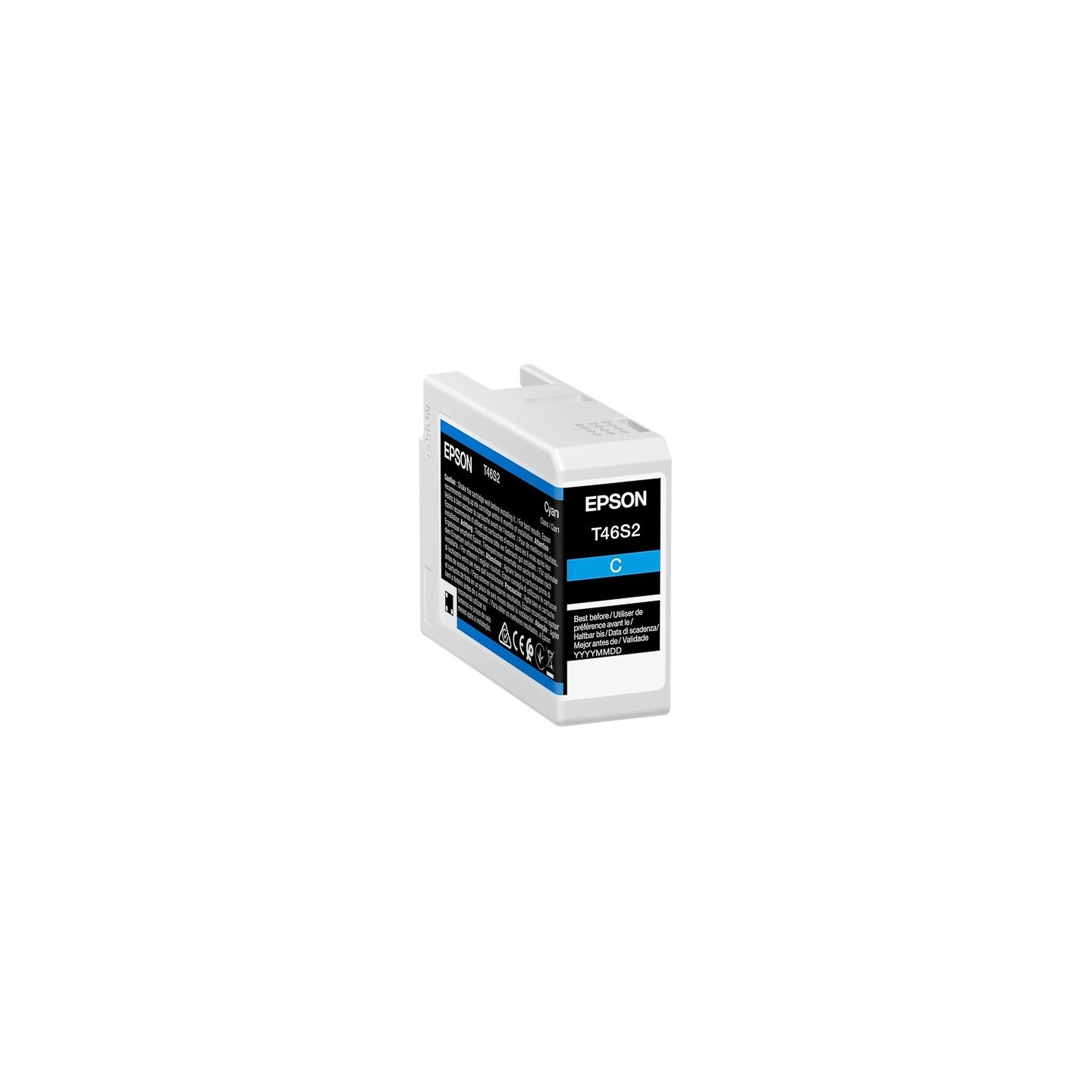 Cartouche d'encre EPSON Singlepack Cyan T46S2 pour Epson SureColor SC-P700 
