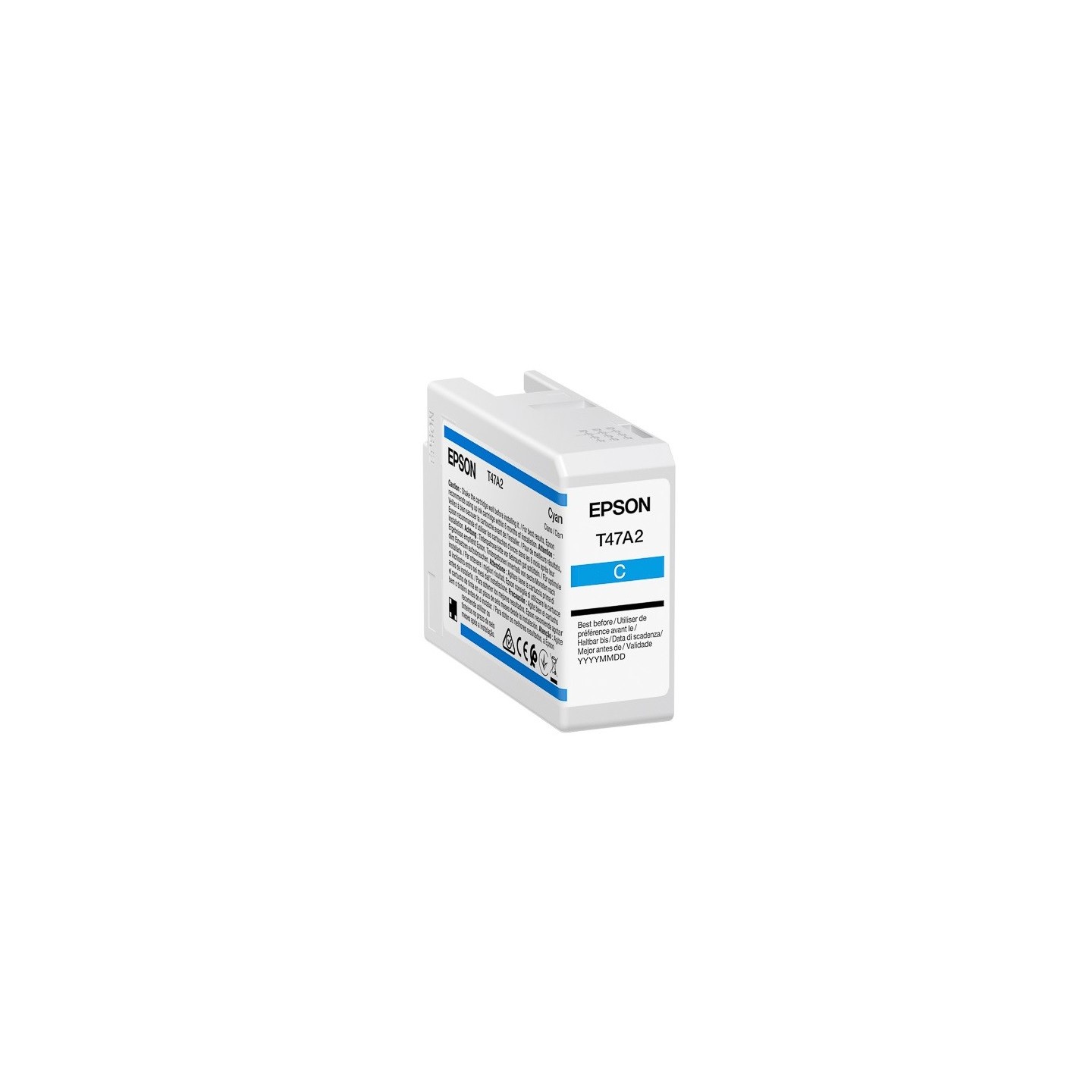 Cartouche d'encre EPSON Singlepack Cyan T47A2 pour Epson SureColor SC-P900 