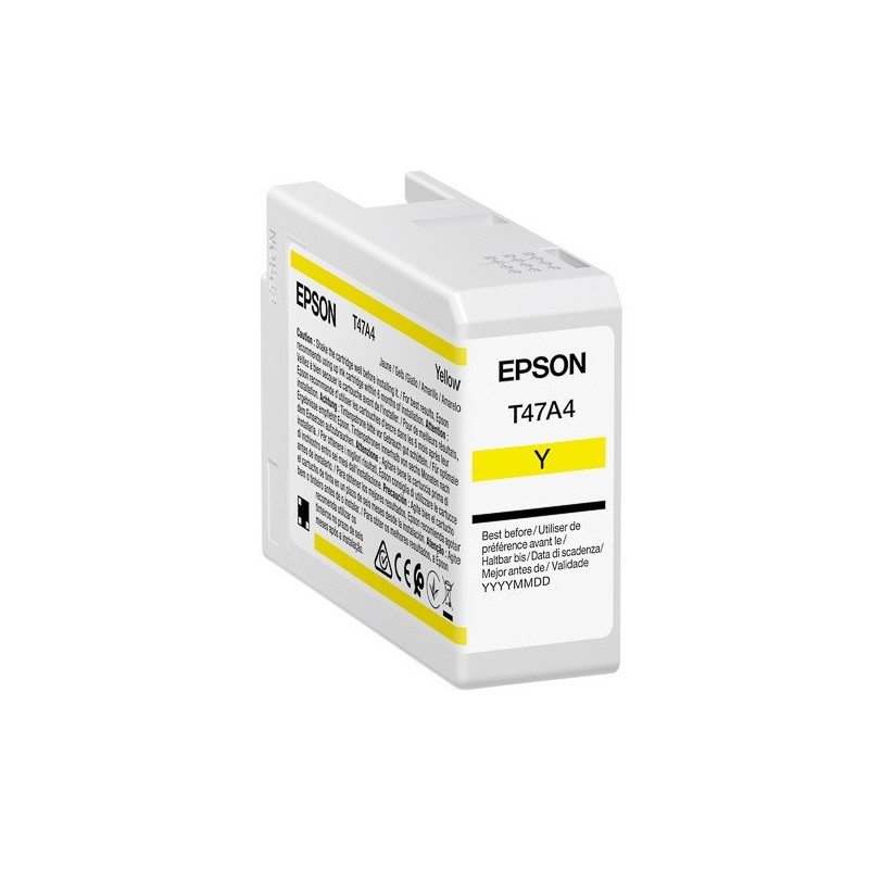 Cartouche d'encre EPSON Singlepack Jaune T47A4 pour Epson SureColor SC-P900 