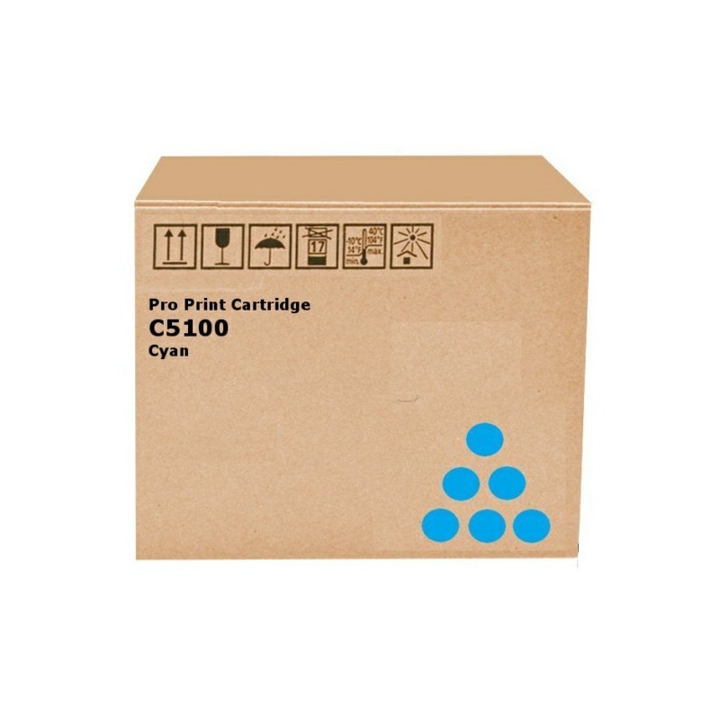 Toner Cyan Ricoh pour Ricoh Pro C 5100/ C 5100S/ C5110/ C5110S (828405)