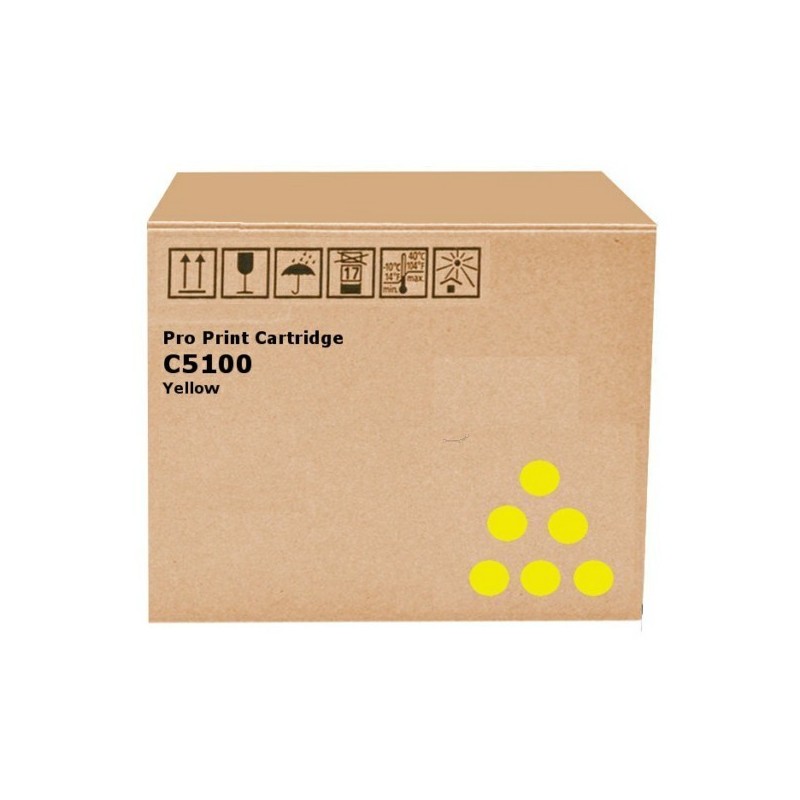 Toner Jaune Ricoh pour Ricoh Pro C 5100/ C 5100S/ C5110/ C5110S (828403)