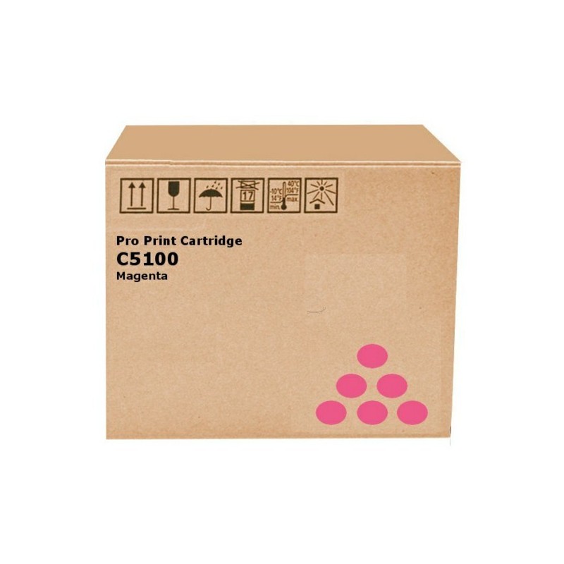 Toner Magenta Ricoh pour Ricoh Pro C 5100/ C 5100S/ C5110/ C5110S (828404)