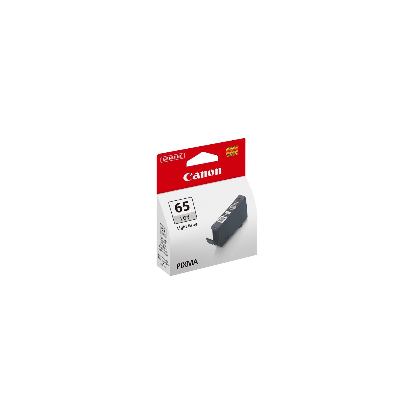 Cartouche d'encre gris clair pour Canon PRO 200 (CLI-65LGY) 